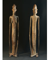 Couple de notables Peuhl - Bronzes Djennenké