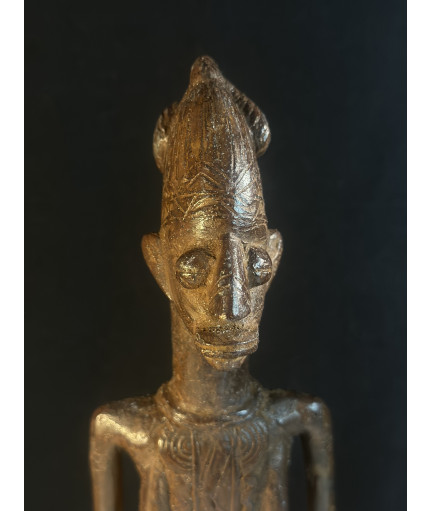 Couple de notables Peuhl - Bronzes Djennenké