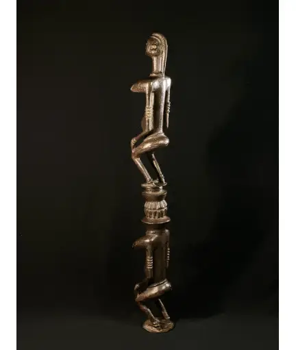 Statue générationnelle Boumbou-Toro - Bronze Dogon