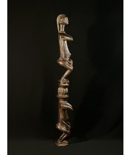 Statue générationnelle Boumbou-Toro - Bronze Dogon