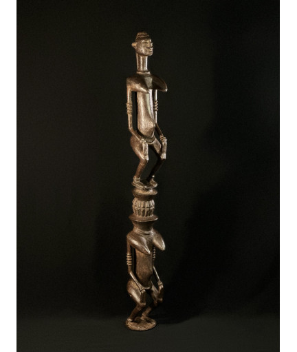 Statue générationnelle Boumbou-Toro - Bronze Dogon