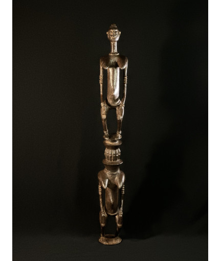 Statue générationnelle Boumbou-Toro - Bronze Dogon