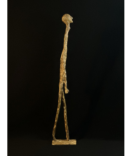 Marcheur - Création - Bronze d'inspiration Dogon