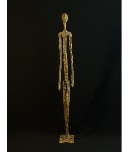 Marcheur - Création - Bronze d'inspiration Dogon