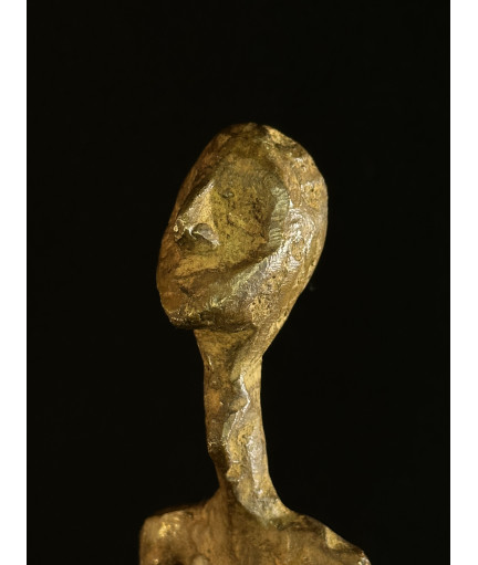 Marcheur - Création - Bronze d'inspiration Dogon