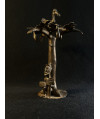 Baobab et agriculteur - Bronze Bambara