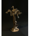 Baobab et agriculteur - Bronze Bambara
