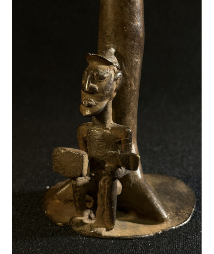 Baobab et agriculteur - Bronze Bambara