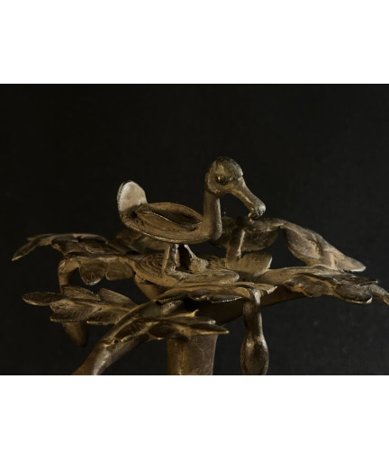Baobab et agriculteur - Bronze Bambara