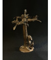 Baobab et agriculteur - Bronze Bambara