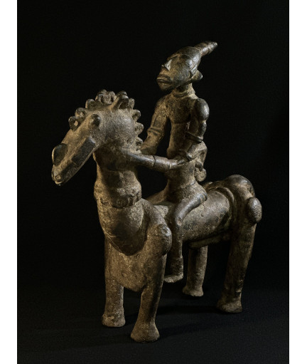 Cavalier ancien - Bronze...