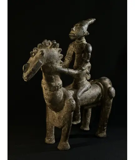 Cavalier ancien - Bronze...