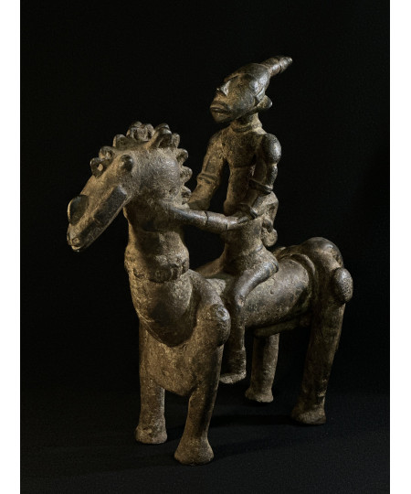 Cavalier ancien - Bronze Djennenké
