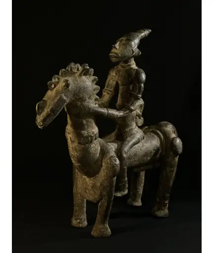 Cavalier ancien - Bronze Djennenké