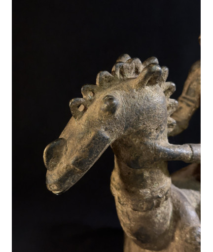 Cavalier ancien - Bronze Djennenké