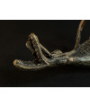 Pêcheur Somono et crocodile - Bronze Dogon
