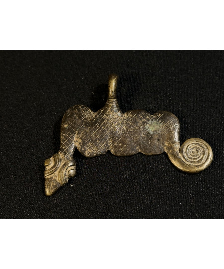 Pendentif serpent - Debira - Bronze Gan