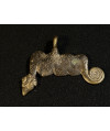 Pendentif serpent - Debira - Bronze Gan
