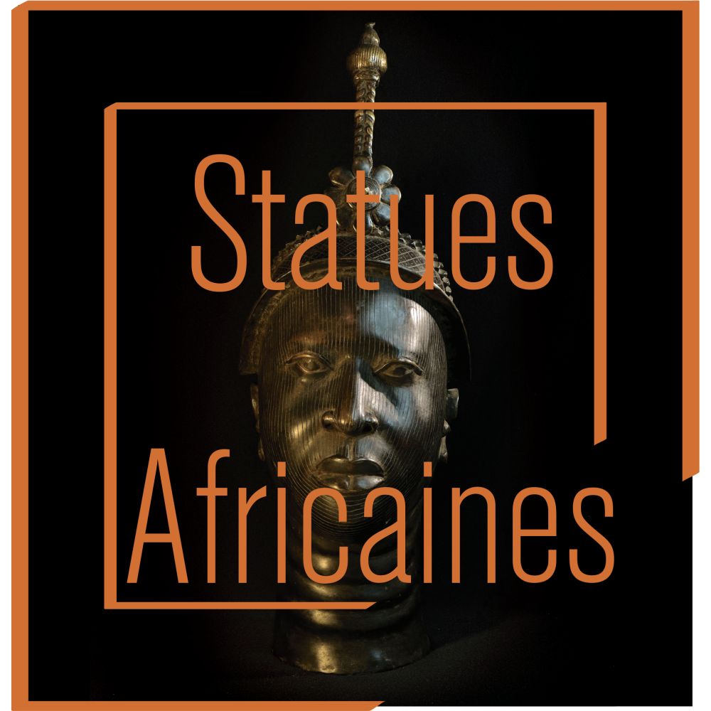 Statues africaines traditionnelles en bronze — Africa Arts
